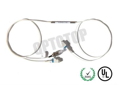 China 1 x 2 Ports Fiber Optic Coupling OM 4 , 0.9 mm Fiber Optic Cable Splitter for sale