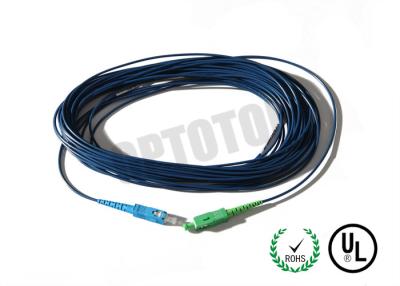 China Cables de puente de la fibra óptica del SC/de APC OM2 con varios modos de funcionamiento 2m m con base a una cara en venta