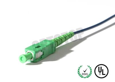 China SC / APC Fiber Optic Pigtail Multimode OM2 , Duplex Fiber Patch Cord for sale