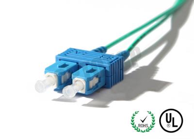 China OM1 2mm SC UPC Pigtail Duplex , Fiber Optical Pigtail Durable RoHS Compliant for sale