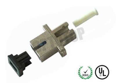 China SC - simplex para los equipos de prueba, cara del adaptador de la fibra óptica del metal del LC del extremo del UPC en venta