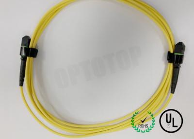 China FOCA MPO Fiber Optic Patch Cord SM 8F M - D OFNP TYPE B MPO(F) / APC - TYPE B MPO(F) / APC 3m for sale