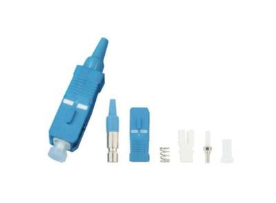 China Diameter 0.9mm Single Mode SC UPC Fiber Optic Termination for sale