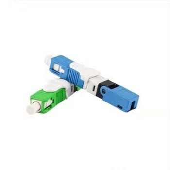 China Waterproof SC Splice On FTTH Fiber Optic Fast Connectors for sale
