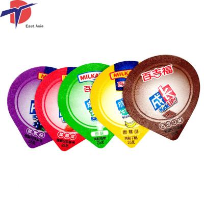 China Factory output china cheap Aluminum Foil Lids For Cheese Cups, for PP/ps/pe Cup for sale
