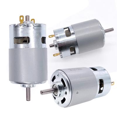 China 150w 12v DC Brush Motor Electric ODM For Cnc Milling Machine for sale