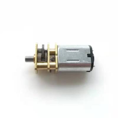 China Customizable DC Worm Gear Motor 12mm Small Micro Mini Electric Motor for sale