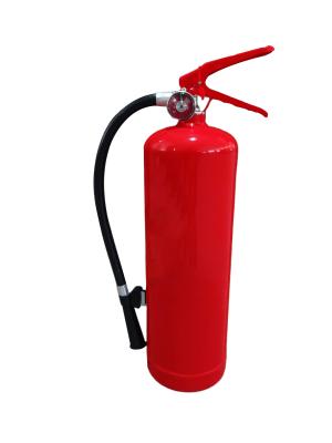 China tipo rojo químico seco de Chile del cilindro del extintor del polvo de 4kg ISO en venta