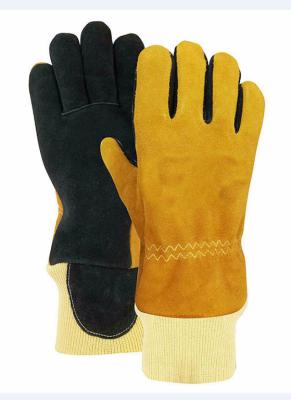 China Durable Lightweight Firefighter Gloves NFPA1971 Fire Department Gloves for sale