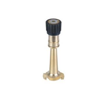 China Rustproof Brass Water Hose Nozzle 1.5'' 2'' 2.5'' Fire Hose And Nozzle And Coupling for sale