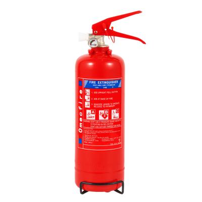 China 2kg ABC Dry Powder Fire Extinguisher  CE For Office Buildings for sale