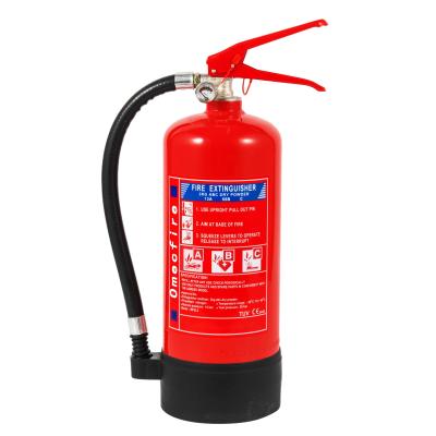 China 3kg ABC Dry Powder Fire Extinguishers TUV CE For Houses And Office for sale