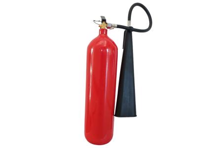 China 152mm Dia Carbon Steel CO2 Fire Extinguisher 7kg Carbon Dioxide Type for sale