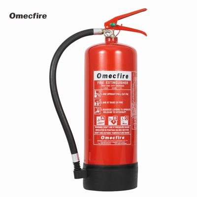 China Portable BSI 6KG Dry Powder Fire Extinguisher With 40% ABC Powder for sale
