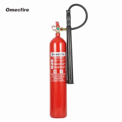 China Customized Color BS EN3 Fire Extinguishers 5kg Carbon Dioxide Fire Extinguisher MT-5 for sale