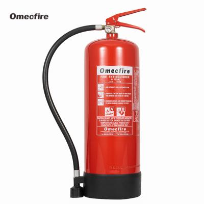 China Home Use BS EN3 Fire Extinguisher Red 9L Foam Extinguisher for sale