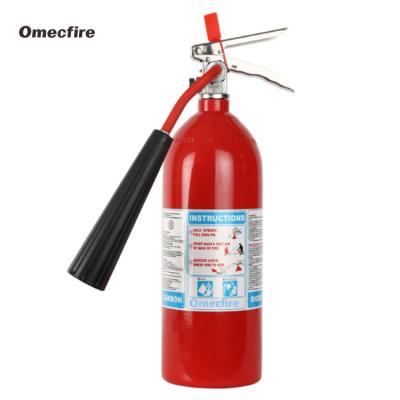 China Portable 5LB CO2 UL Fire Extinguisher Rust Proof Corrosion Proof for sale