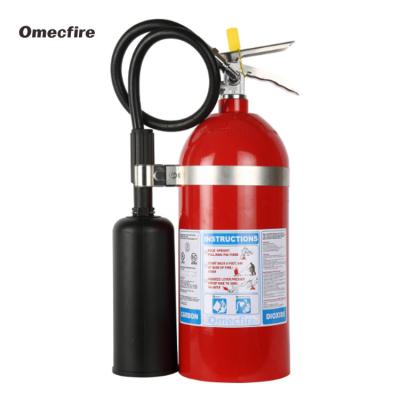 China 10LB UL Aluminum Cylinder Carbon Dioxide Fire Extinguisher Anti Corrosion Containers for sale
