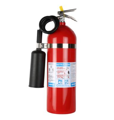 China 20LB Portable CO2 Fire Extinguisher AA6061 Aluminum Cylinder for sale