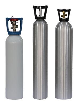 China ISO 7866 AA6061 Aluminum Gas Cylinder Industrial for sale