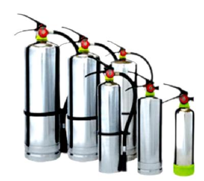 China 2kg 3kg 4kg Stainless Steel ABC Fire Extinguisher Portable OEM à venda