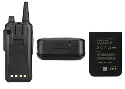 China Portable 4G PTT POC Zello Rechargeable Two Way Radios for sale