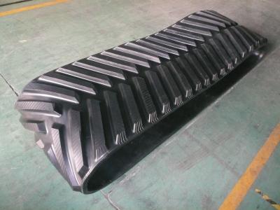 China Case STX Quadrac Agricultural Rubber Tracks 6400.8mm Length Low Ground Pressure for sale