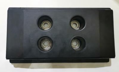 China Rubber / Polyurethane Track Pads For Asphalt Pavers 300mm Width Wear Resistance for sale