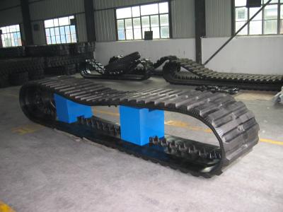 China 800 X 150 X 68mm Dumper Rubber Tracks For Mitsubishi Ld - 1000 Carrier for sale