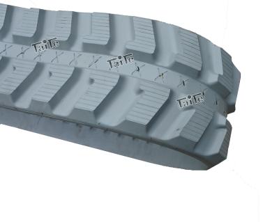 China Low Noise Bobcat T190 Rubber Tracks , Excavator Undercarriage Parts High Durability for sale