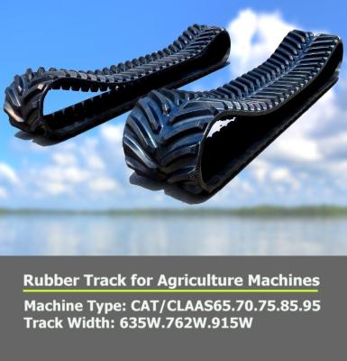 China Rubber Tracks For John Deere Tractors 8000T TF30 