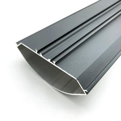 China Los materiales de construcción T5 sacaron el sistema ferroviario de aluminio para las escaleras en venta