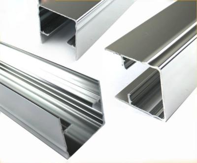 Chine L'extrusion en aluminium chimiquement polie d'angle pour Windows et les portes, ISO9001 ont approuvé à vendre