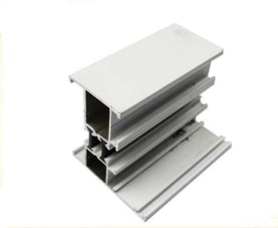 China Square Silver Aluminum Extruded Heat Sink Profiles With Strong Stability for sale