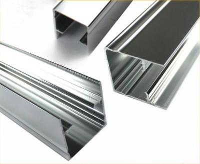 China Length Customized ,  Polished Aluminium Profile Extrusion For Doors  And  Windows for sale