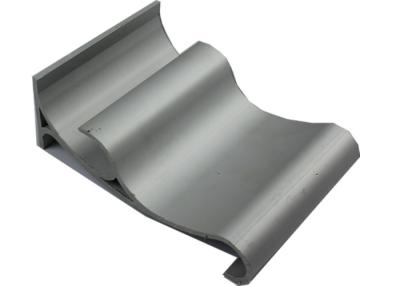 China OEM Machined Aluminium Profiles Grey Anodized Custom Machined Parts for sale