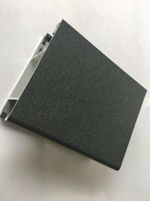 China 6061 / 6063 T3 - T8 Sand Blasting Powder Coated Aluminium Profiles With Color Customized for sale