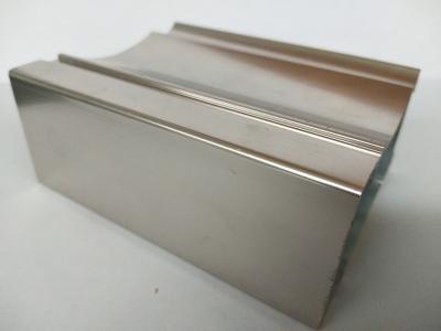 China 6063 6061 Construction Aluminum Profile with Mirror Gloss Effect Wear Resistance for sale