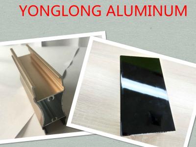 China Quadro de tela da janela de alumínio da eletroforese, 6060 6061 guarnição de 6063 telhas à venda