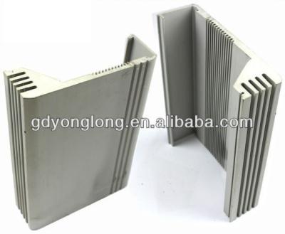 China OEM Aluminium Extrusion Profile For Electrical Heat Sink Aluminium Louver Profile for sale