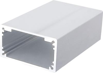 China Rectangle 54x26 Anodized Extruded Aluminum Electronics Enclosure Special Surface Aluminum Box Profile for sale