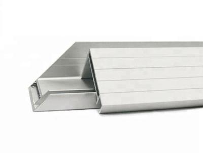 Chine 6061 T6 L forment le profil en aluminium de cadre de cellules de panneau solaire de profil de mur rideau à vendre
