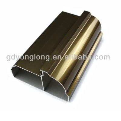 China Perfil de aluminio superficial de anodización de la cocina en venta