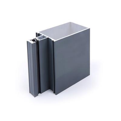 China 6000 Series Aluminum Glass Curtain Wall Frame Unitized Curtain Wall Accessories for sale