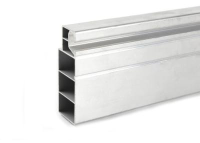 China Kitchen Cabinet Wardrobe Sliding Door Aluminum Profile / Furniture Aluminium Extrusion Profile for sale