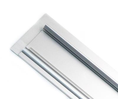 China Perfil de aluminio de la pared de cortina de la pérgola, haciendo publicidad de perfil de aluminio decorativo del techo del estiramiento del cartel en venta