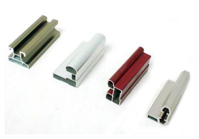 Китай 6m прессованные цвета сплава алюминиевые двойные, который встали на сторону пудрят распыленный алюминиевый профиль 6063 T5 продается