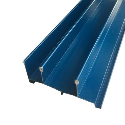 China T5 Powder Coated Aluminum Extrusion Profiles for Wardrobe Decorations for sale