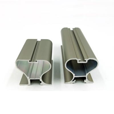China Perfil de aluminio de desplazamiento mate del guardarropa de la puerta de armario de 3 pistas en venta