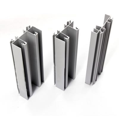 China Cameroon Anodized Silver Mat Aluminum Extrusion Profiles 2.0mm For Swing Doors for sale